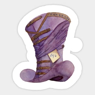 Madder Hat Sticker